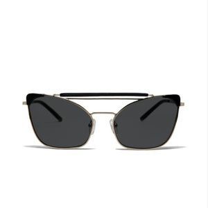 GREY ANT SUNGLASSES / CHAT: black/gold